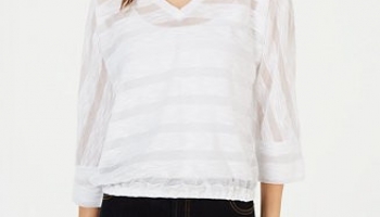 INC Illusion-Detail Hoodie, Created for Macy’s