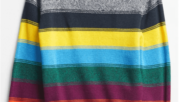 Toddler Unity Stripe Crewneck Sweater