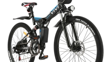 Vivi Folding Electric Bike Electric Mountain Bike For Adults