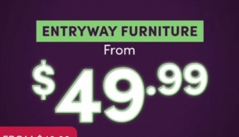 Entry Way Furniture Blowout