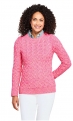 Women’s Cotton Cable Drifter Crewneck Sweater