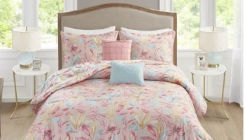 Madison Park Spindrift 6-Piece Comforter Set with Coordinating Pillows