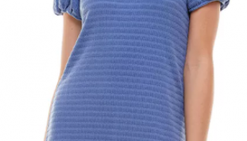 Planet GoldJuniors’ Puff-Sleeve Dress