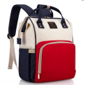 Gimars Diaper Bag Baby Bag,Waterproof Backpack Large Capacity & Multiple Pockets for Organization,Ideal for Travel Nappy Bags Insulated Bottle Pocket,Red