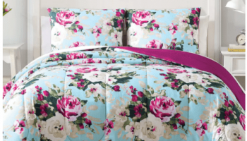 Hallmart CollectiblesAmbrosia 2-Pc. Reversible Twin Comforter Se