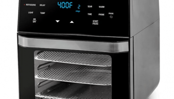 NuWave Brio 14-qt. Digital Air Fryer Oven with Temperature Probe As Seen on TV