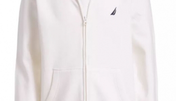 Nautica Little Boys Full Zip Fleece Hoodie