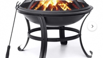 Dallaire Iron Wood Burning Fire Pit