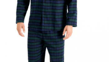 Club RoomMen’s Pajama Set, Created for Macy’s