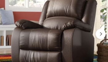 Dondie Faux Leather Recliner