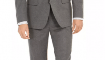 Club RoomMen’s Classic-Fit Stretch Suits, Created for Macy’s